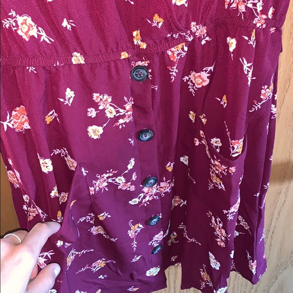 Floral Xhilaration Midi Dress - Picture 6 of 8